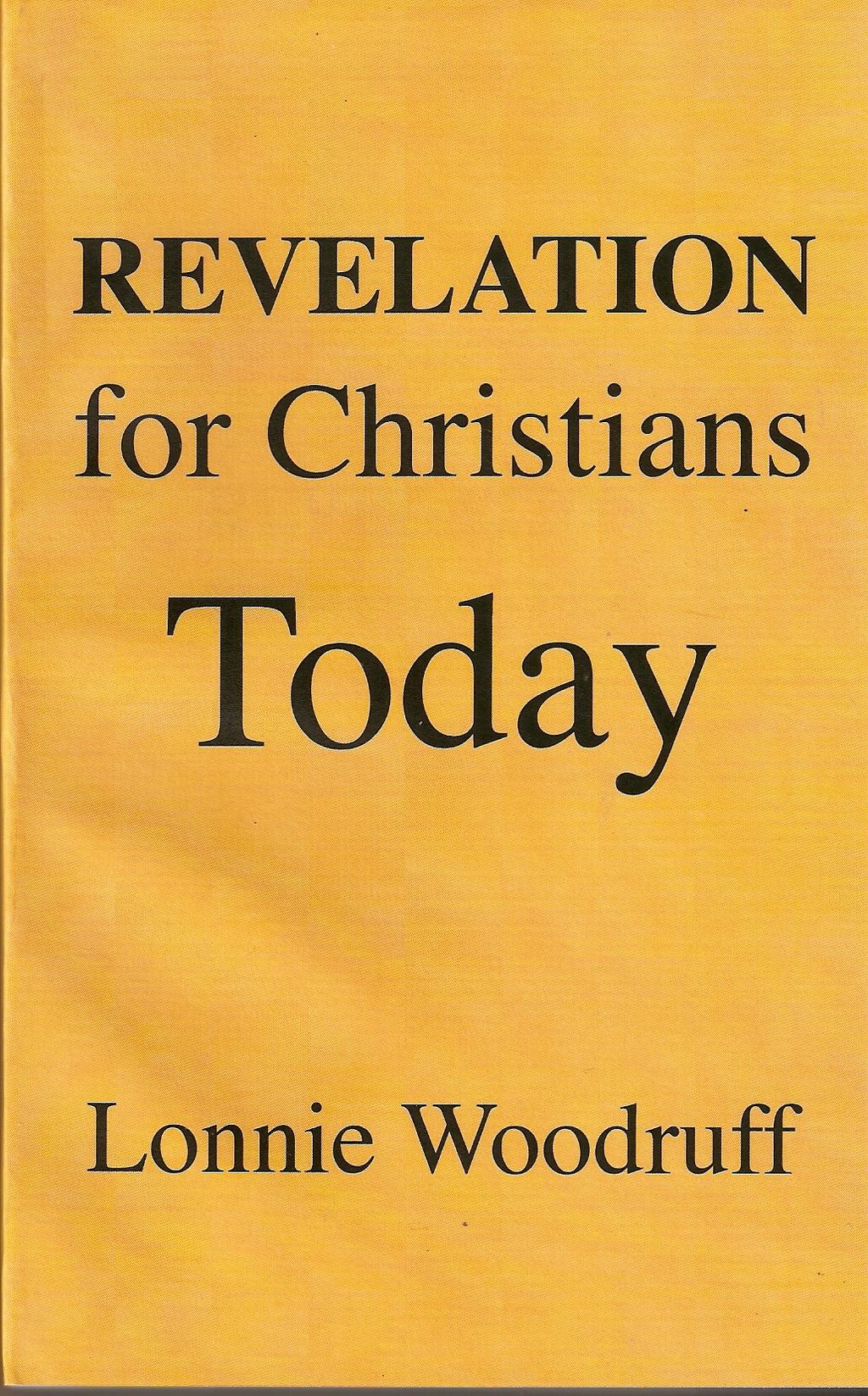 Books by Lonnie Woodruff Revelation For Christians Today Eden To Eden We must begin to realize that Revelation is a prophecy about the church. It is not about the destruction of Jerusalem or Rome.