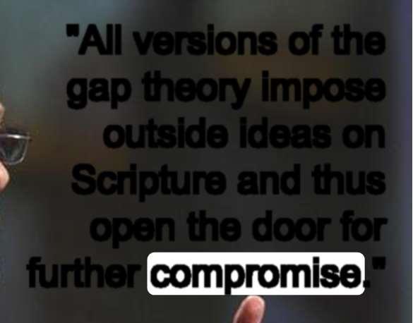 "All versions of the gap theory impose outside ideas on