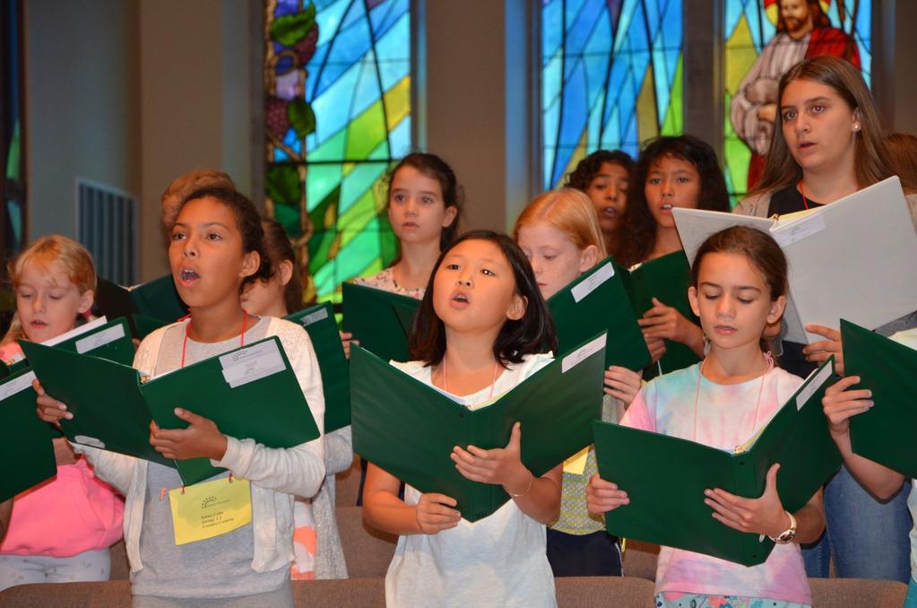 Do your children or grandchildren love to sing? Sign up for Summer Choir School!