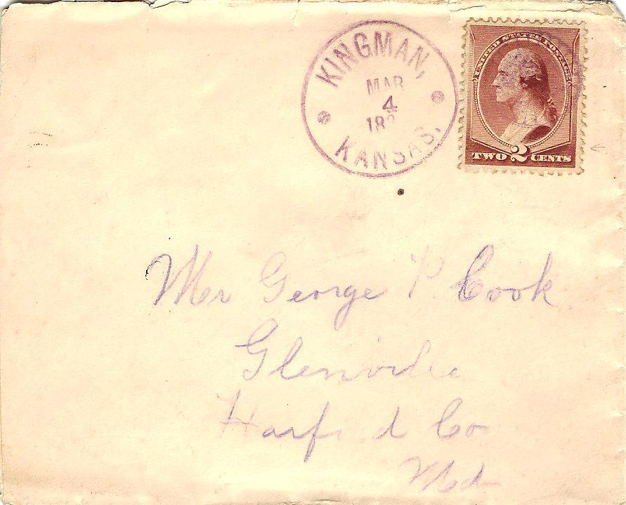 1886 4 Wichita Stamp