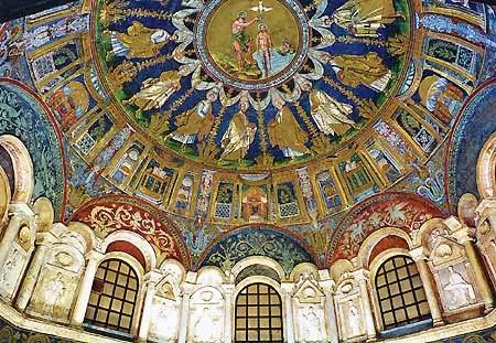 Baptistry of the Orthodox, Ravenna Early 5th century CE