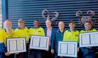 Pioneers of the first Remote Community Apprenticeship earn their stripes Four men from some of the most remote Aboriginal communities in Western Australia have just become the first people to
