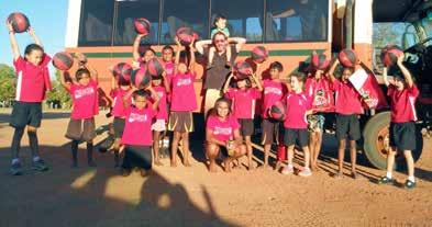 WARMUN Students from Ngalangangpum School in Warmun recently travelled to Wyndham to play football.
