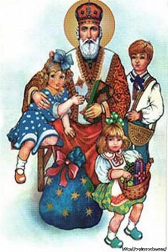 St. Nicholas of Myra One of the oldest stories showing St. Nicholas as a protector of children takes place long after his death.