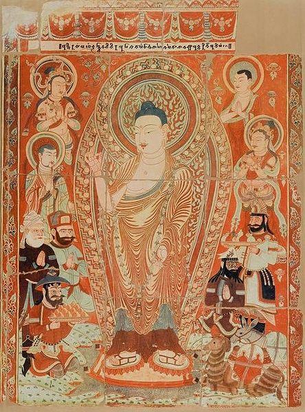 of Buddha murals.