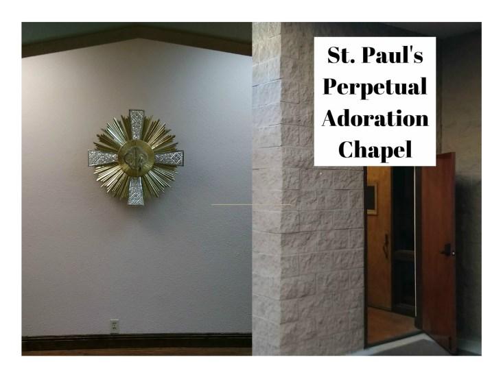 Perpetual Adoration All are invited to Perpetual Adoration of The Most Blessed Sacrament "When you have received Him, stir up your heart to do Him homage; speak to Him about your spiritual life,