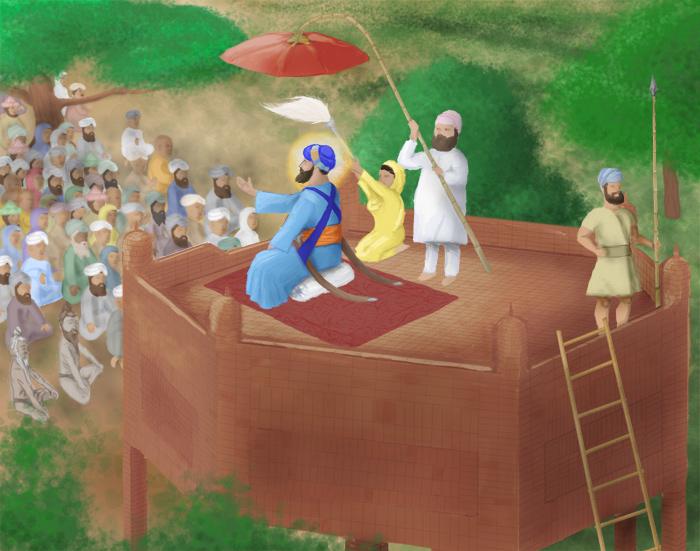 Dasvandh as Means of Survival Guru HarGobind Sahib used Dasvandh to build up the Sikh army.