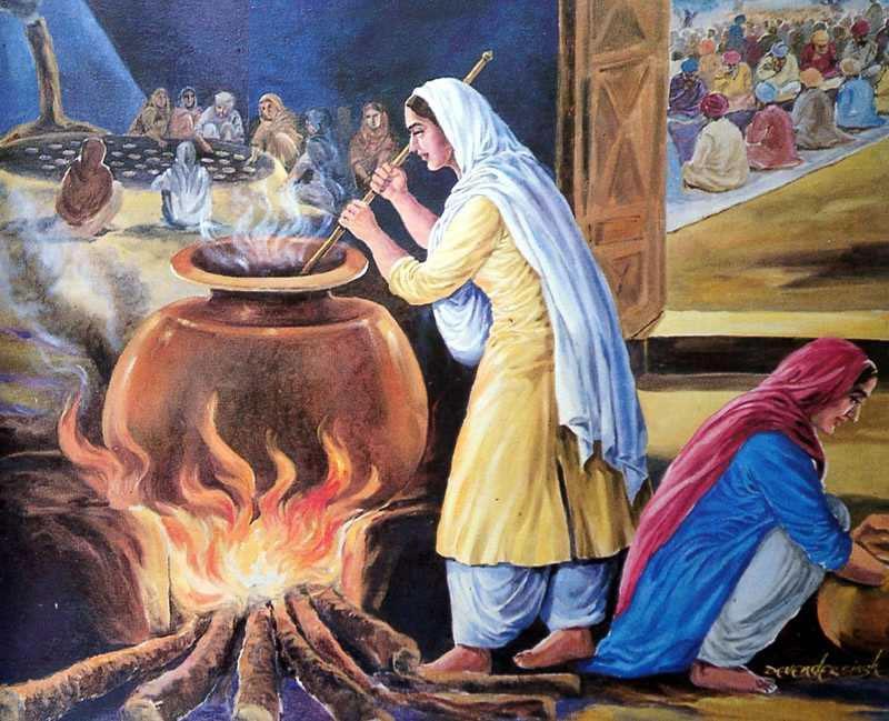 Mata Khivi & Guru Angad Sahib Guru Angad Sahib ji and his wife, the greatly respected Mata Khivi, formalized