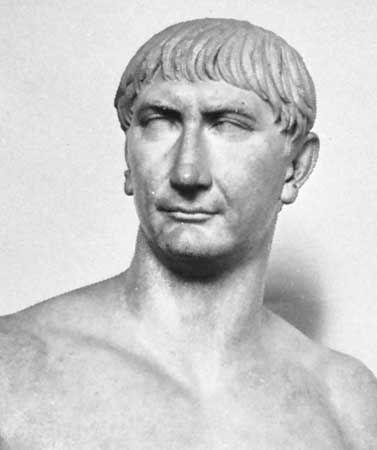 FOUR GREAT EMPERORS -Trajan (98-117 CE) Commander born in spain