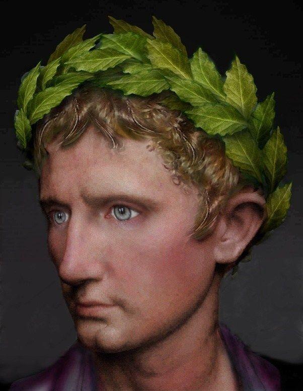 Julius Caesar. Ruled from 31 BCE to 14 BCE.