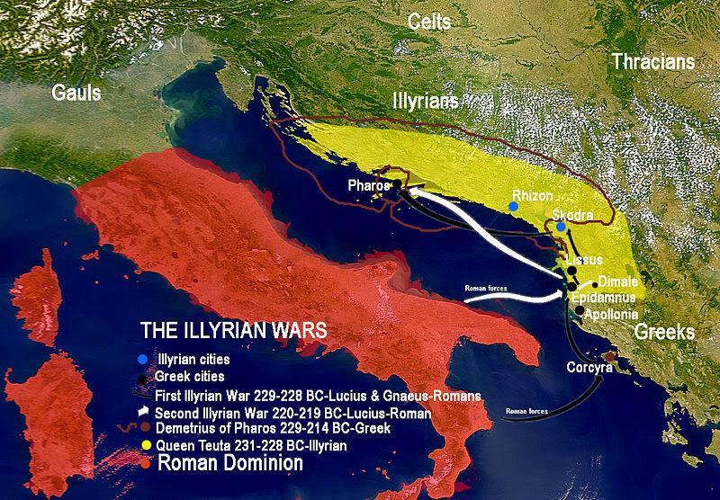 The world is almost ours Illyrian pirates are raiding Italians and Rome