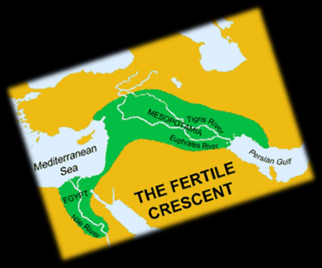 Mesopotamia Area in the Fertile Crescent