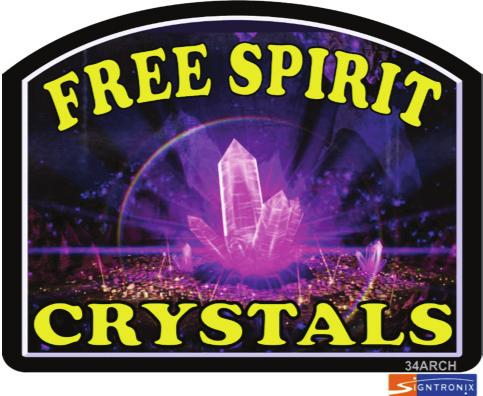 Free Spirit Crystals "The Gateway" 4763 N. 124th St. www.freespiritcrystals.com Mon - Fri: 11:00-6:00 Butler, WI 53007 freespiritcrystals@gmail.com Saturday: 10:00-4:00 262-790-0748 www.