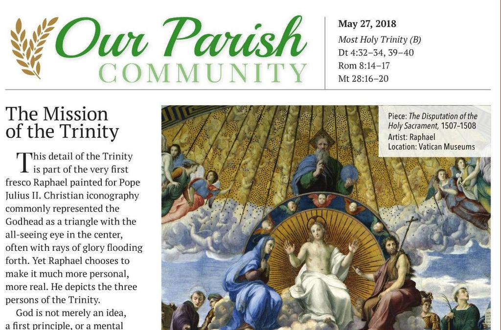 Welcome to the Parishes of St. Joseph and St. Patrick Remembering May 28-June 3 MONDAY 8:00am (SJ) q Kay Boyle Mr. & Mrs.