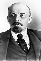 Lenin Lenin and his Bolshevik party were able to gain the support of the Russian people using the slogan peace, bread and land.