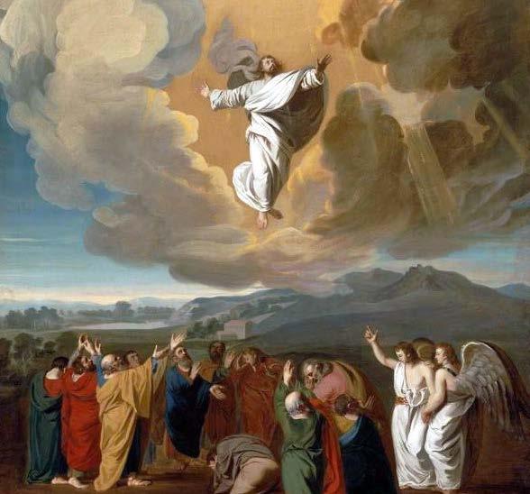 Shrine of the Ascension Then he led them out as far as Bethany, and, lifting up his hands, he blessed