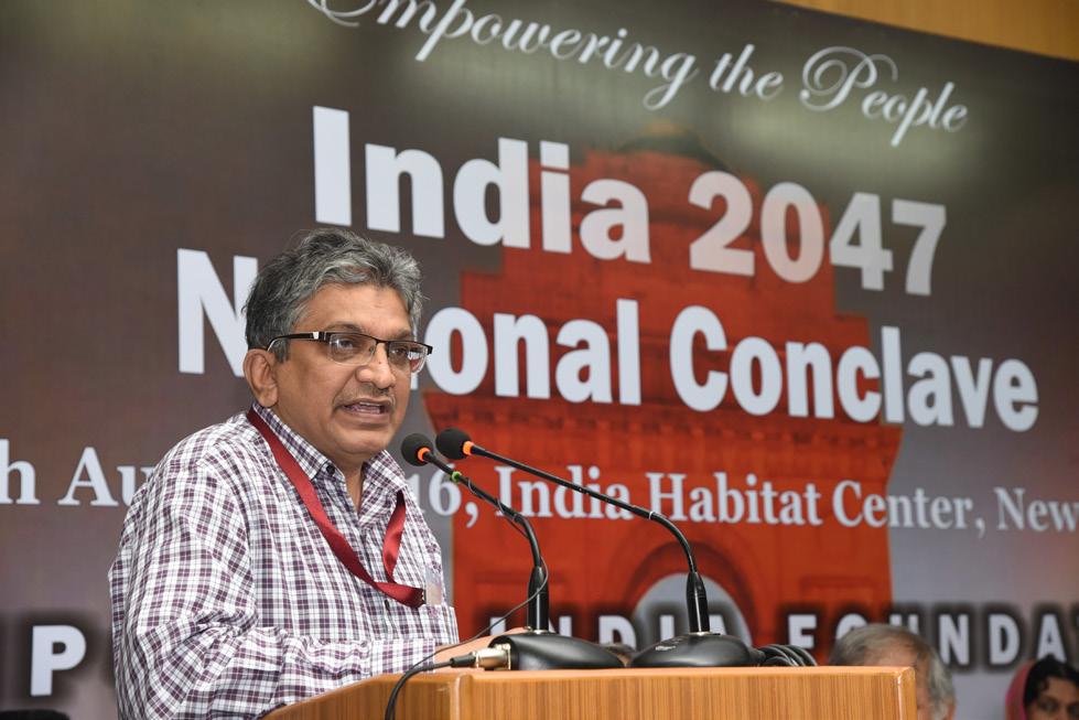 We hope that the idea of India will be realised with our traditional values like the Constitutional guarantees of equal opportunity to one and all, said Prof. P.K.
