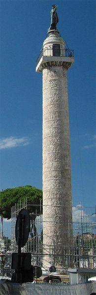 3) Complete the right column of the timeline below with these sentences: a) Trajan's Forum and Column b) Fire of Rome c)