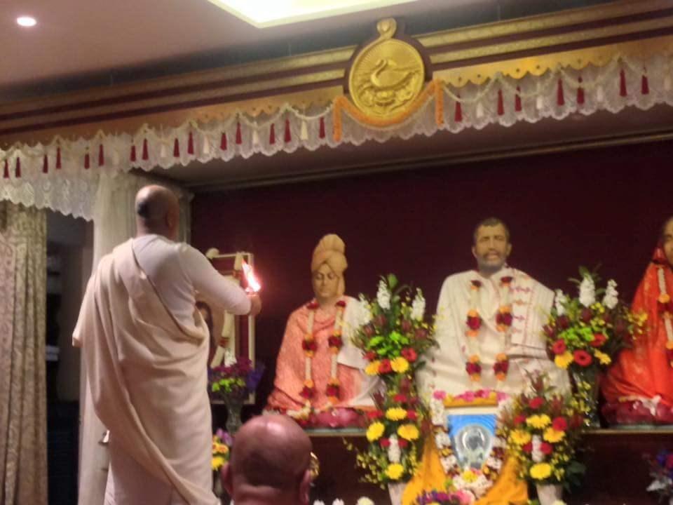 Navarathri function at the Sydney Centre Celebrations: a) Janmashthami was celebrated on 5th September 2015 with formal worship, singing of hymns and bhajans.