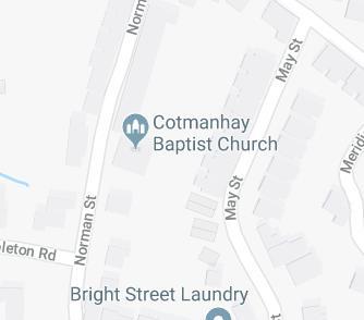 Cotmanhay Baptist Church Norman Street Ilkeston Derbyshire DE7 8NR