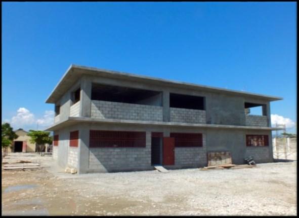 Pastor Leon has had screens installed on the windows and cabinets installed in each office. The classrooms above the offices have been designed and funds are being raised to complete this project.
