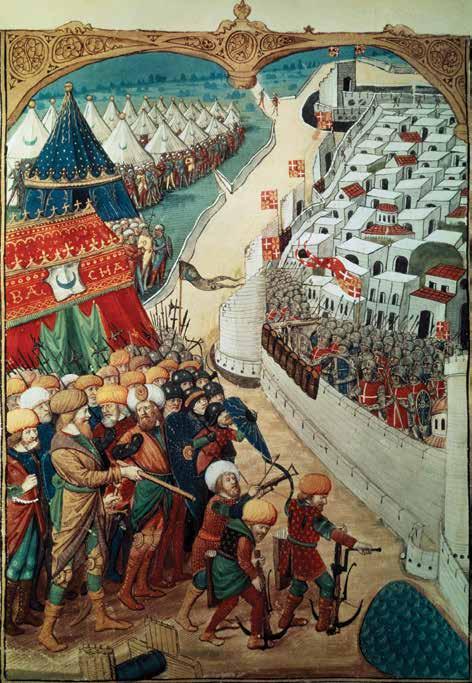CHAPTER 5: The Crusades In 1453 CE, the Ottoman Turks captured Constantinople and renamed it Istanbul.
