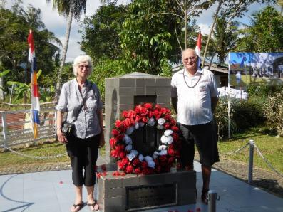 In Darwin I met up with my cousin Joan Tucker nee Miles and her husband Walter from Glass Mountains, at the end of August we flew to Bali where we were to meet with 33 other members of Gull Force