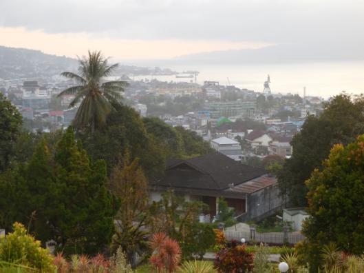 View of Ambon City & Bay from the Monument.