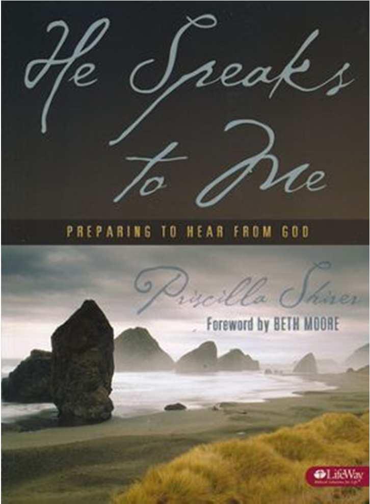 Shirer, Priscilla He Speaks to Me Preparing to Hear from God 7 Sessions DVD kit In He Speaks to Me: Preparing to Hear from God - Member Book by Priscilla Shirer draws life lessons from the account of