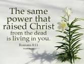 As believers we have through the Holy Spirit dwelling in us a great power within to achieve great things for God s glory The Apostle Paul made this clear when He wrote, But if the Spirit of Him who