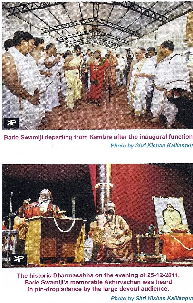 P A G E 7 Photo (courtesy of Shri kishan kallianpur & Atul Rao. Sunbeam Jan 2012 issue) Canada Sabha of Chitrapur Saraswats (CSCS) Chitrapur Heritage of Canada Inc.