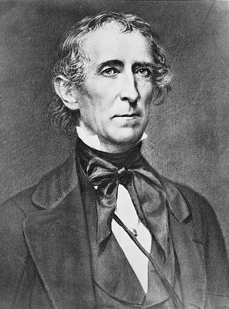 The Whigs selected John Tyler of Virginia as Harrison s running mate. This portrait of John Tyler was created between 1860 and 1862.