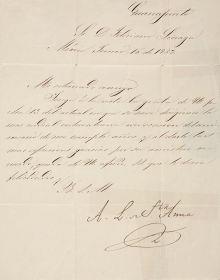 Santa Anna s Cruel Necessity Santa Anna writes Portilla a letter instructing him to carry