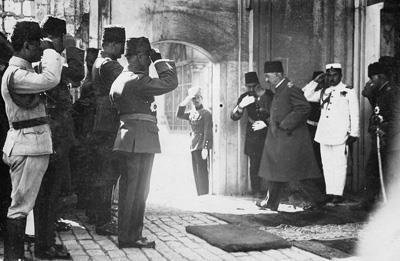 Departure of Mehmed VI, last