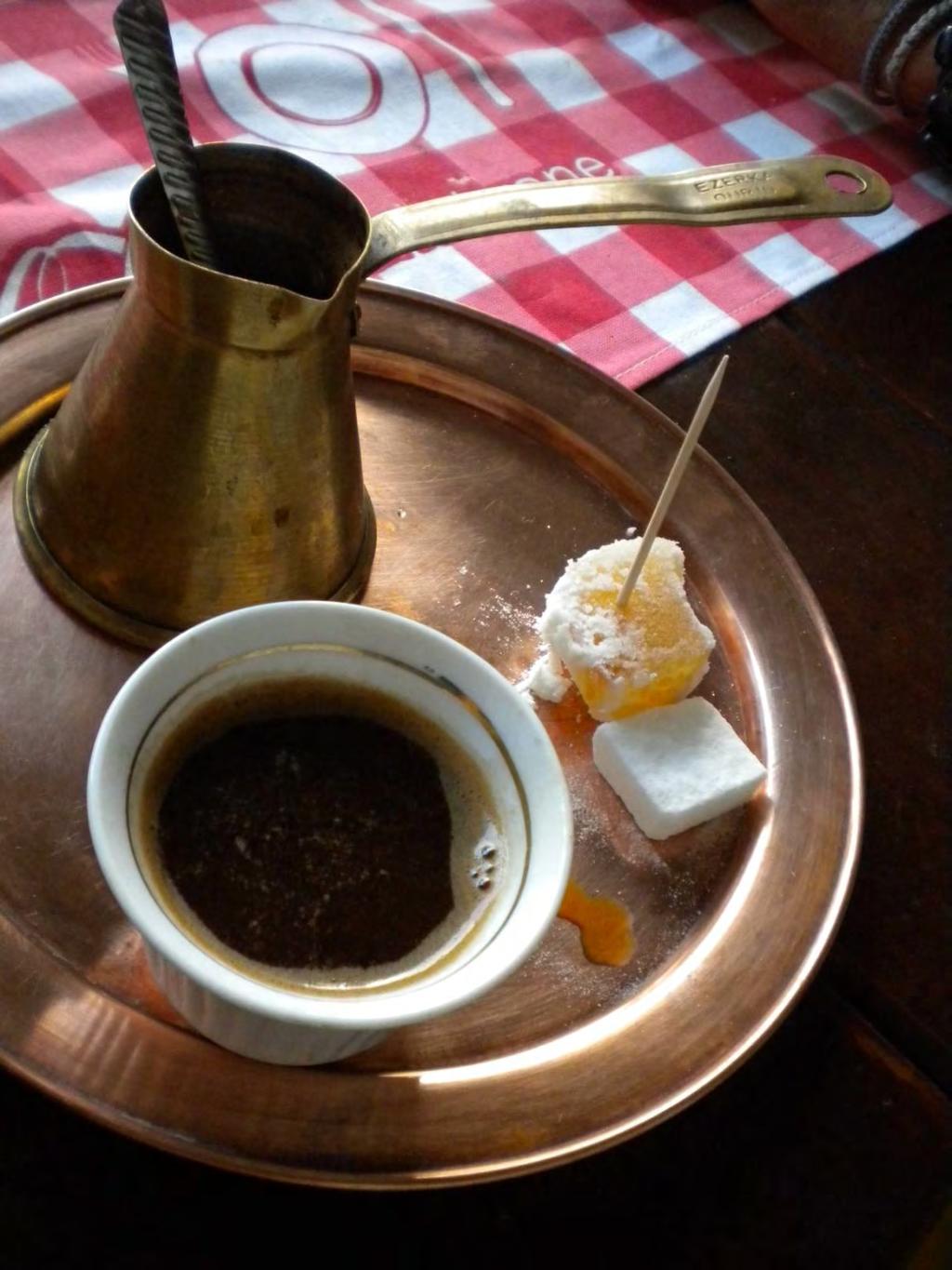 Coffee s history in Turkey began in the 16 th century and is traditionally made by boiling