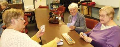 There s fellowship, camaraderie, and the stewardship of sharing time, knowledge, and caring attention. Alden and Joyce Shipp are the organizers of the Thursday Cards and Games for Seniors group at St.