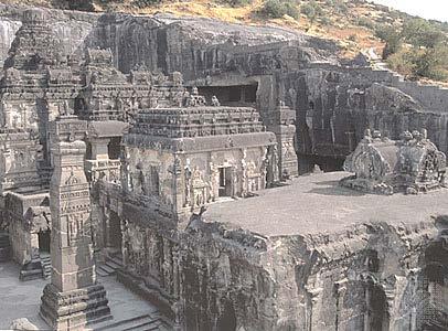 4 million cubic feet of rock was removed during its construction in the late 8th century.