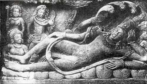 Ananta, giant serpent Lakshmi, Vishnu s