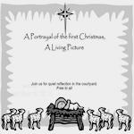 Living Nativity Thursday and Friday, December 22 nd and 23 rd from 7:00 to 9:00 pm We are looking for: Angels (5 th -6 th grade - 4 per night) Shepherds (4 per night) Kings (6 per night) Help with