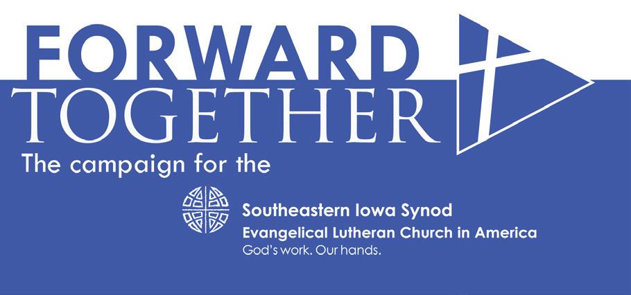This fundraising effort builds on the rich legacy of this synod while moving forward together.