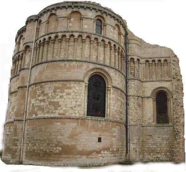 This is the eastern part of Norwich cathedral, the apse.