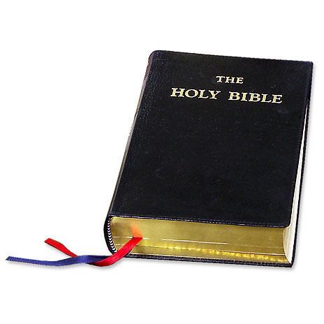 Christianity The Christian holy book is the Bible. It is divided into the Old and New Testaments.