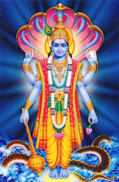 Hinduism Hindu Gods continued Vishnu is the Hindu god that helps preserve the universe and people.