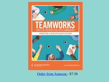 TeamWorks: Creating a Discipleship System Seminar 1: Ministry Settings is found in the TeamWorks: Creating a