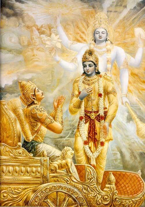 Sacred texts The Mahabharata The Mahabharata is a sacred epic poem dealing in many episodes with the struggle between two rival families. It is comprised of 700 verses.
