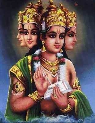 Creator; Vishnu, the Preserver; and Shiva, the