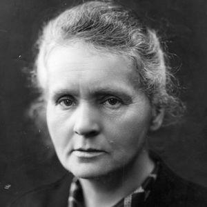 Marie Curie 1867-1934 French physicist invented radioactivity- emission of radiation caused by disintegration of atomic nuclei which led to the discovery of polonium, radium and development of xrays