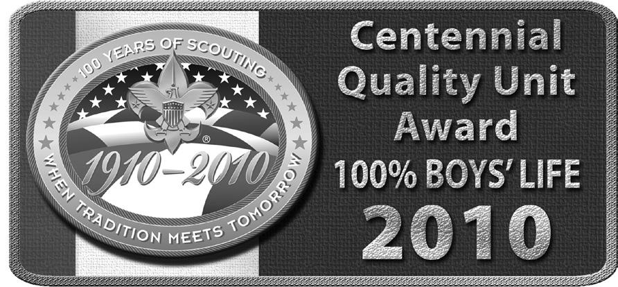 Boys Life Is Quality Program Help Members of Quality Units that are also 100% Boys Life Units can wear this special patch.