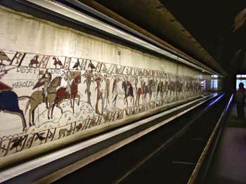 The Bayeux Tapestry (done by women) is 230 feet long, and 20
