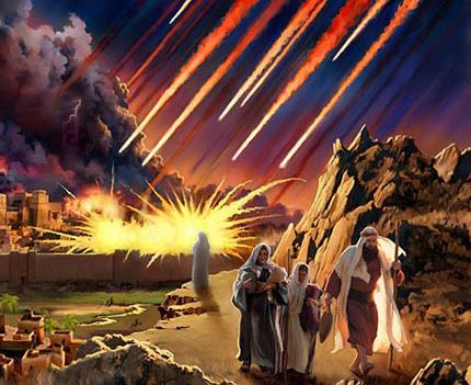 Story one: God destroyed two cities in the plains of Jordan, called Sodom and Gomorrah, because their wickedness
